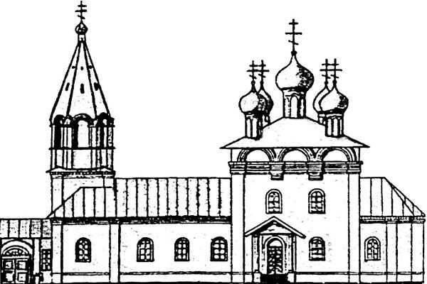 Церковь Владимирской иконы Божией Матери г. Городец.